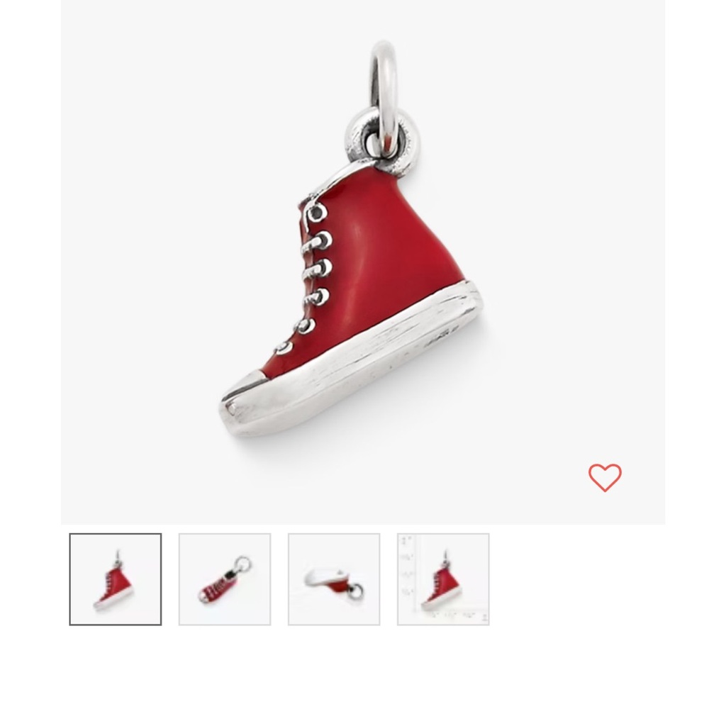 James Avery Enamel High Top Charm